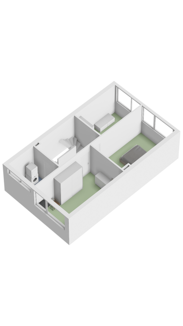 Plattegrond niet in brochure