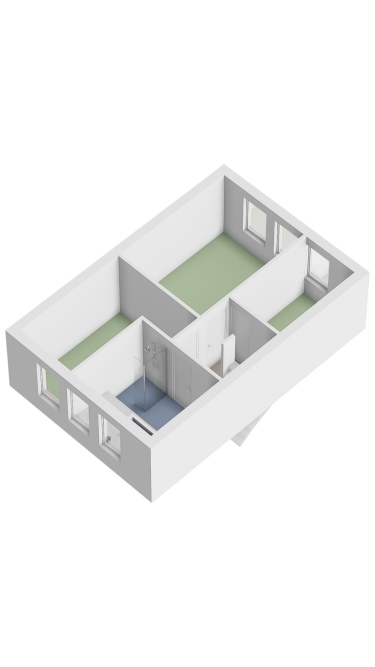 Plattegrond niet in brochure