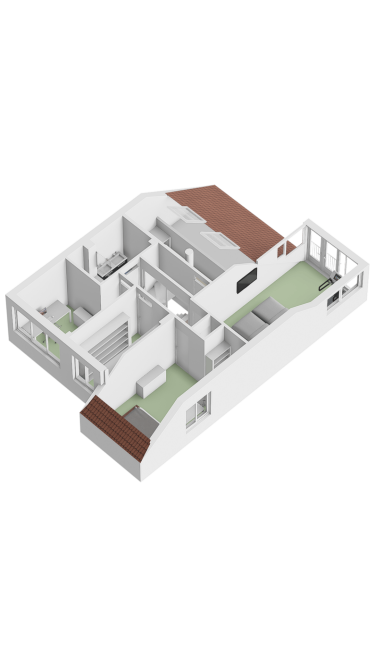 Plattegrond niet in brochure
