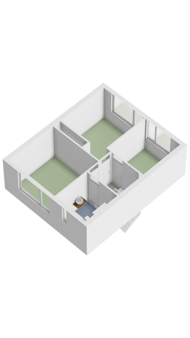Plattegrond niet in brochure