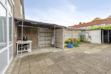 Tuin op het zuidwesten