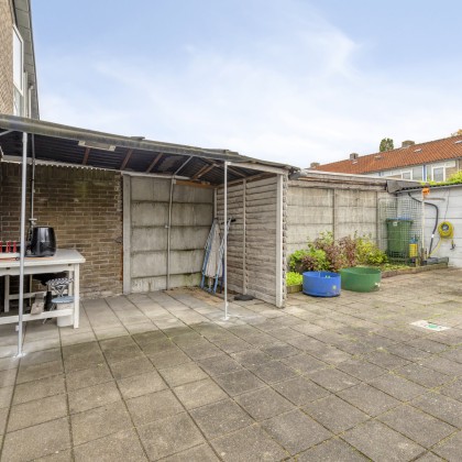 Tuin op het zuidwesten