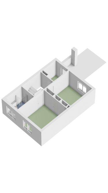 Plattegrond niet in brochure