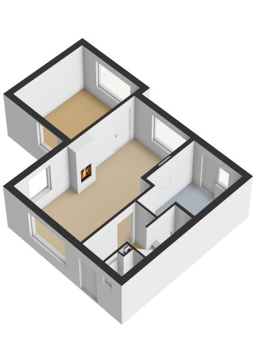 Plattegrond niet in brochure