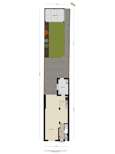 Plattegrond niet in brochure