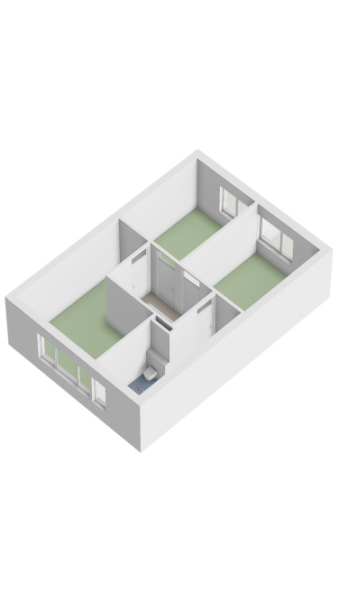 Plattegrond niet in brochure