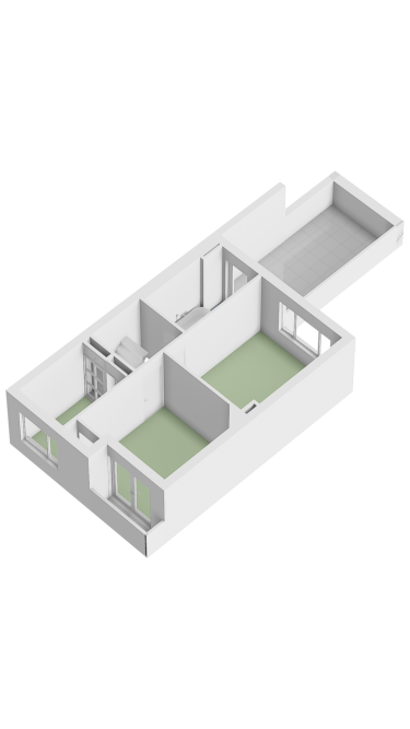 Plattegrond niet in brochure