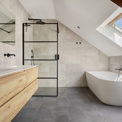 Moderne badkamer