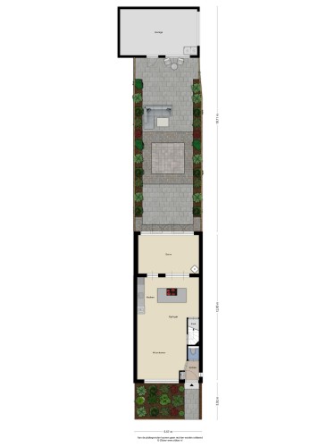Plattegrond niet in brochure