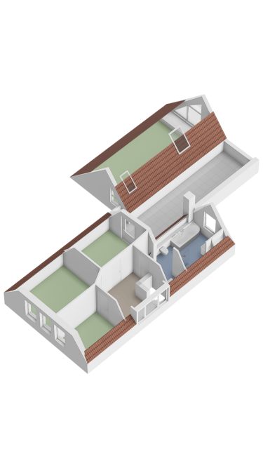Plattegrond niet in brochure