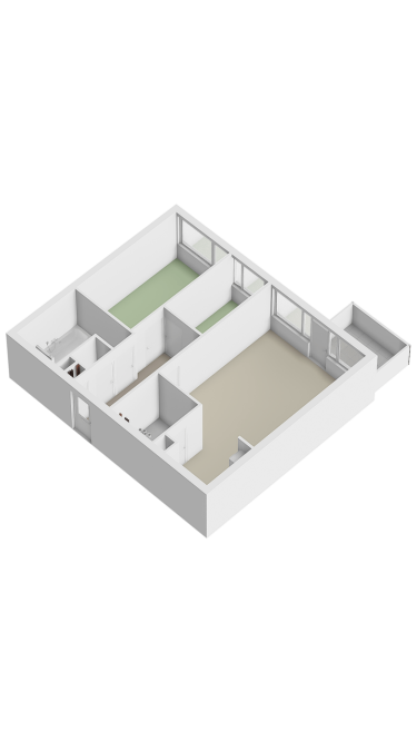 Plattegrond niet in brochure