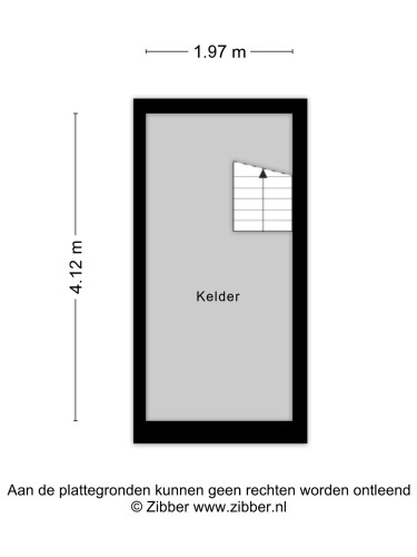 Plattegrond niet in brochure