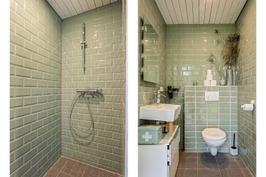 Extra badkamer BED & BREAKFAST