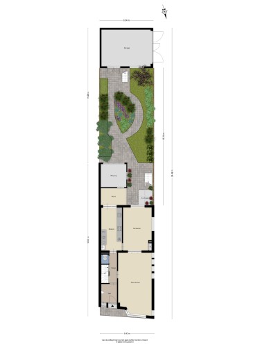 Plattegrond niet in brochure