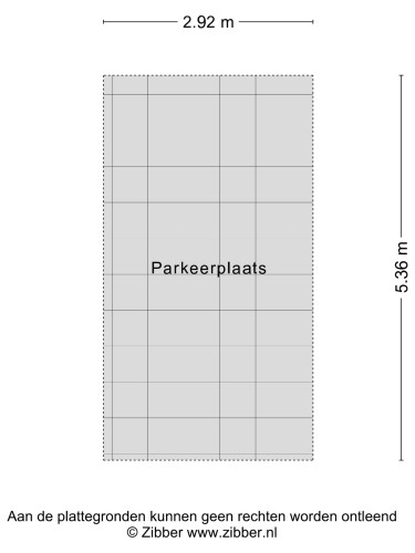 Plattegrond niet in brochure