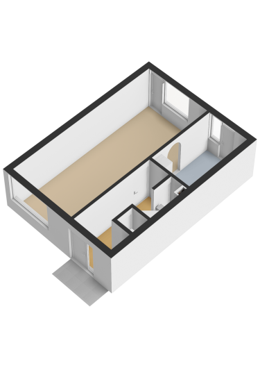 Plattegrond niet in brochure