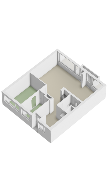 Plattegrond niet in brochure