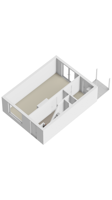 Plattegrond niet in brochure