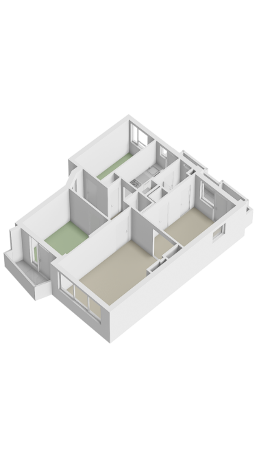 Plattegrond niet in brochure