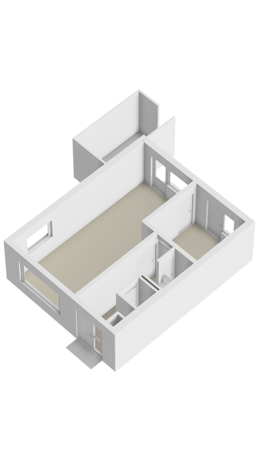Plattegrond niet in brochure