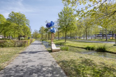 In het centrum