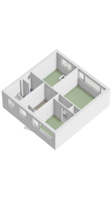 Plattegrond niet in brochure