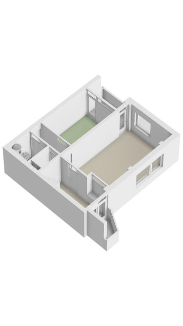 Plattegrond niet in brochure
