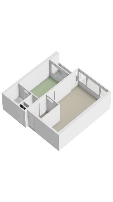 Plattegrond niet in brochure