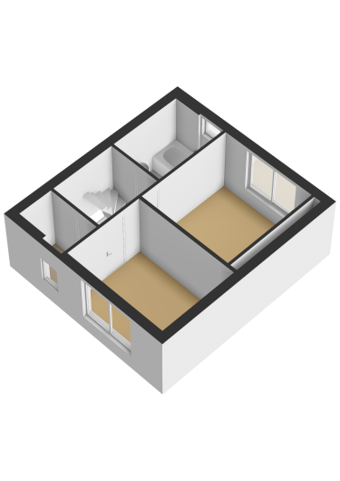 Plattegrond niet in brochure