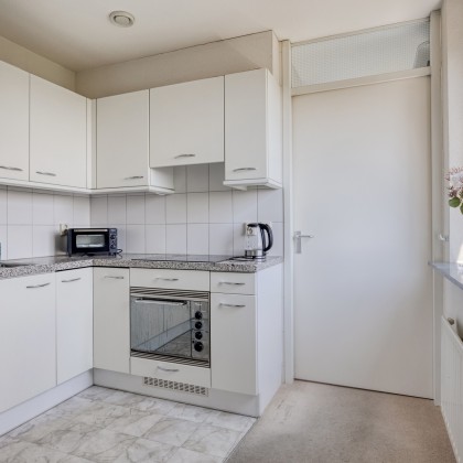 Half open keuken