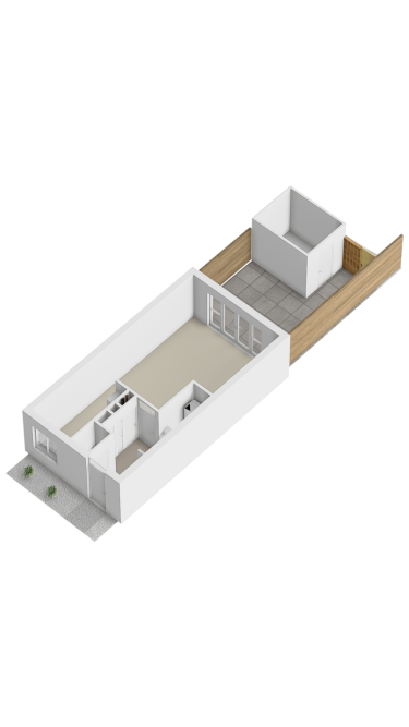 Plattegrond niet in brochure