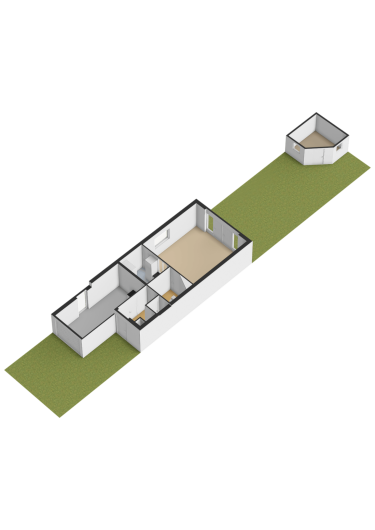 Plattegrond niet in brochure