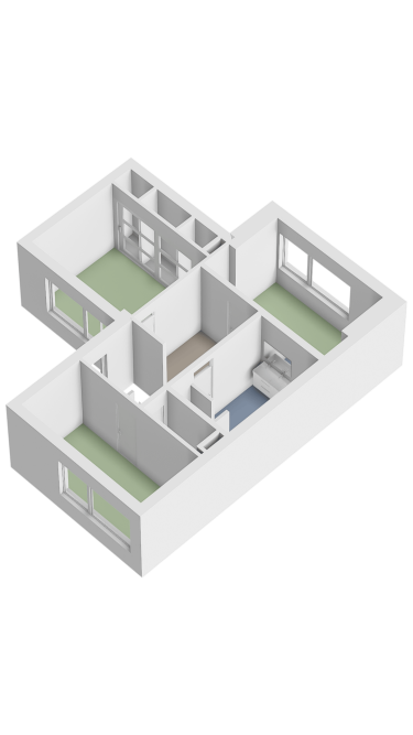Plattegrond niet in brochure