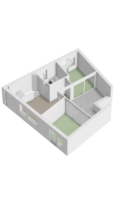 Plattegrond niet in brochure