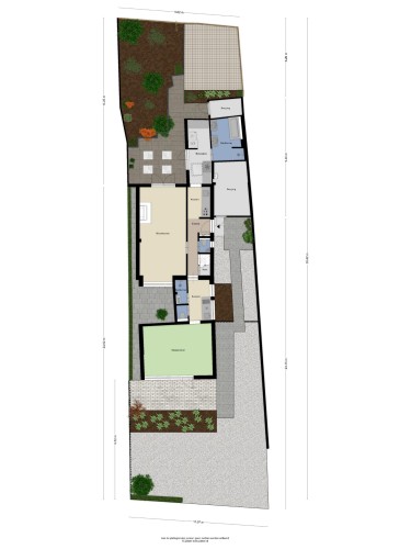 Plattegrond niet in brochure