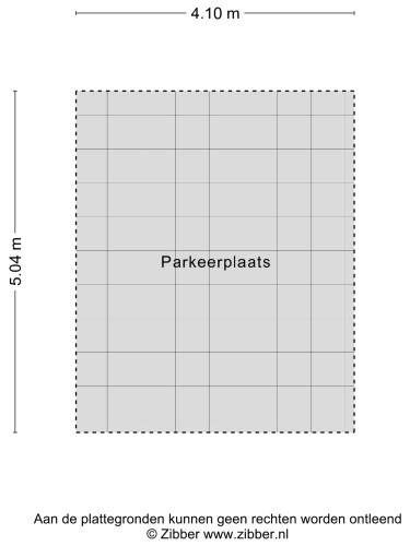 Plattegrond niet in brochure