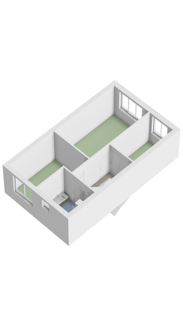 Plattegrond niet in brochure