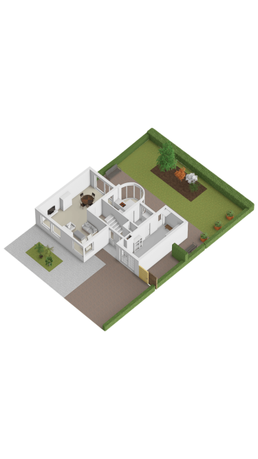 Plattegrond niet in brochure