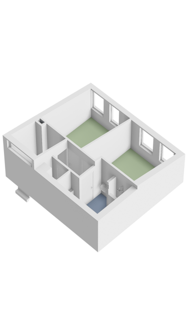 Plattegrond niet in brochure