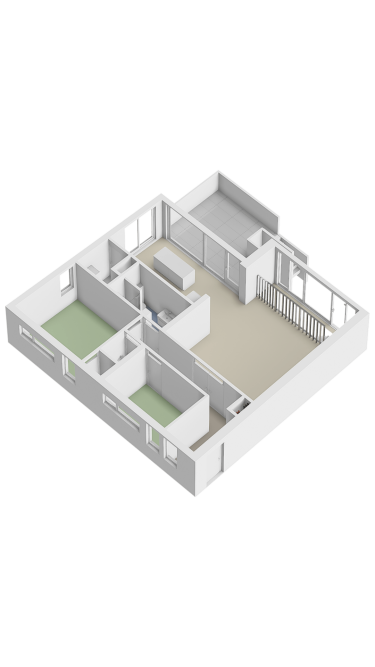 Plattegrond niet in brochure