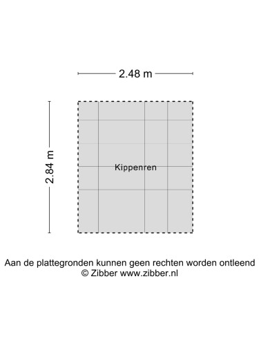Plattegrond niet in brochure