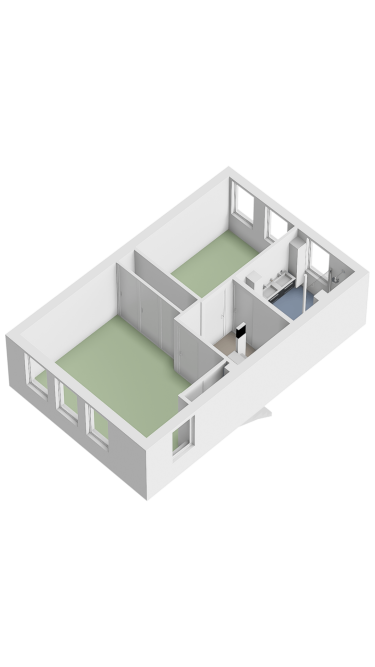 Plattegrond niet in brochure