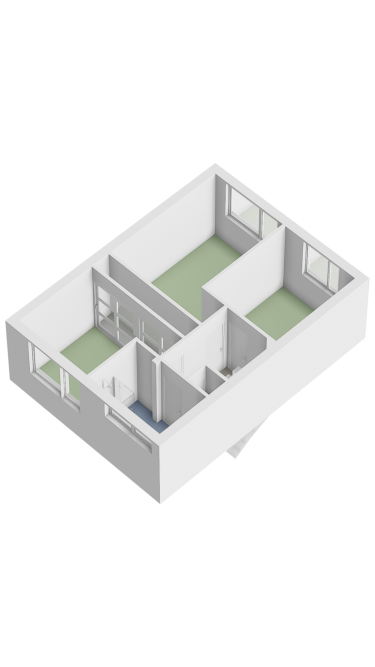 Plattegrond niet in brochure