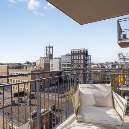 Balkon op het zuiden