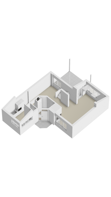 Plattegrond niet in brochure