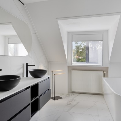 Moderne afwerking
