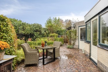 Ruime tuin gelegen op het zuiden