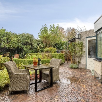 Ruime tuin gelegen op het zuiden