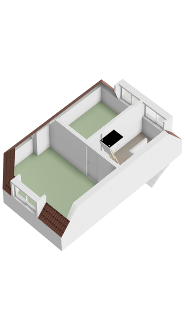 Plattegrond niet in brochure