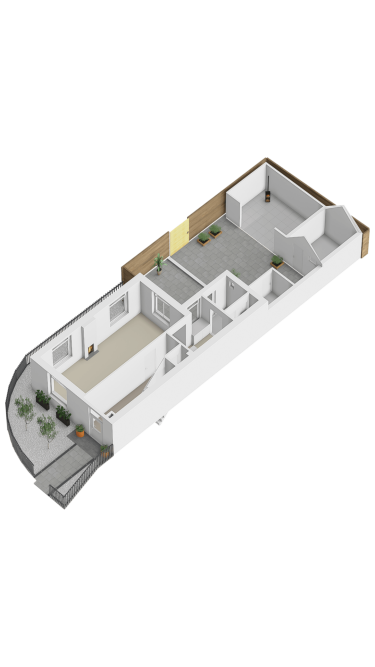 Plattegrond niet in brochure